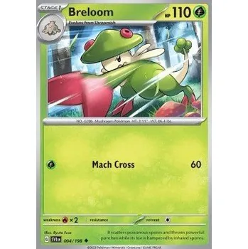 Volný čas Pokémon SV1en 004/198 Breloom - Scarlet & Violet Stav: Near Mint, Verze: NORMAL