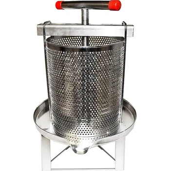 Ruční lis vosku a medu nerezový 25 cm