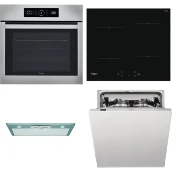 Set domácích spotřebičů WHIRLPOOL ABSOLUTE AKZ9 6230 IX + WHIRLPOOL WS Q2760 BF + WHIRLPOOL AKR 650/1 IX + WHIRLPOOL WIC 3C33 PFE