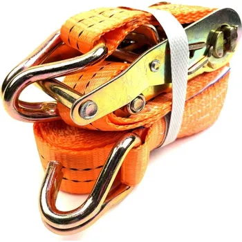 Upínací popruh Upínací pás/kurtna se zesílenými J háky 6 m 3 t