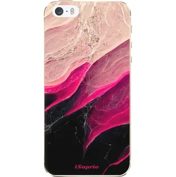 Pouzdro na mobilní telefon Odolné silikonové pouzdro iSaprio - Black and Pink - iPhone 5/5S/SE