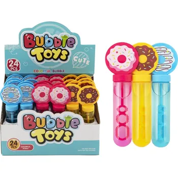 Bublifuk Teddies bublifuk 40ml trubice donut 14cm