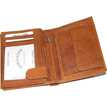 Peněženka Kožená peněženka Wilds - 8010 šedá