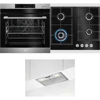 Set domácích spotřebičů AEG BSK782380M + AEG Mastery SpeedBurner HKB64420NB + AEG DGB3523S
