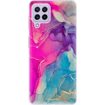 Pouzdro na mobilní telefon Odolné silikonové pouzdro iSaprio - Purple Ink - Samsung Galaxy A22