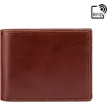 Visconti pánská peněženka s klopou hnědá střední