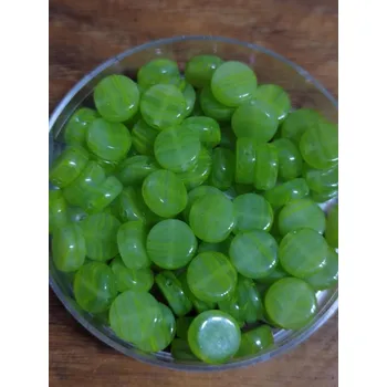 Korálek Korálky skleněné směs 30g zelená světlá