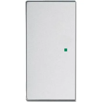 Jistič ABB Kryt 2CKA006220A0153 2násobný levý/pravý, bez potisku; hliníková stříbrná; SR-2-83 2CKA006220A0153