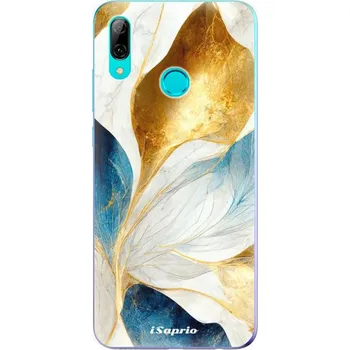 Pouzdro na mobilní telefon Odolné silikonové pouzdro iSaprio - Blue Leaves - Huawei P Smart 2019