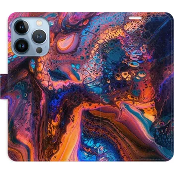 Pouzdro na mobilní telefon Flipové pouzdro iSaprio - Magical Paint - iPhone 13 Pro