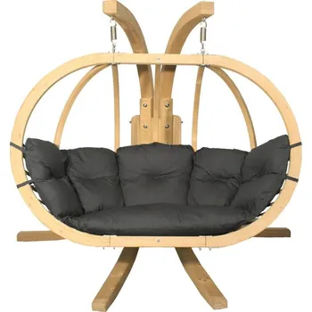 Závěsné křeslo Závěsné dvojkřeslo z masivu