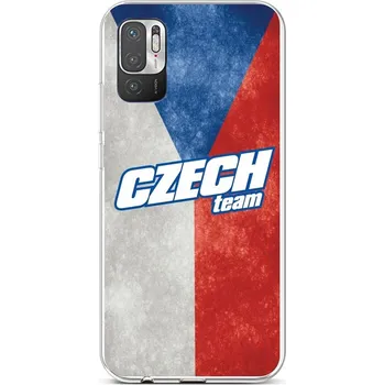 Pouzdro na mobilní telefon Kryt Xiaomi Redmi Note 10 5G Czech Team (obal neboli pouzdro na Xiaomi Redmi Note 10 5G)