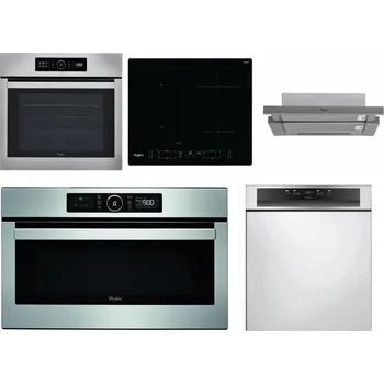Set domácích spotřebičů WHIRLPOOL ABSOLUTE AKZ9 6230 IX + WHIRLPOOL WL B8160 NE + WHIRLPOOL AKR 749/1 IX + WHIRLPOOL ABSOLUTE AMW 730 IX + WHIRLPOOL WBC 3C34 PF X