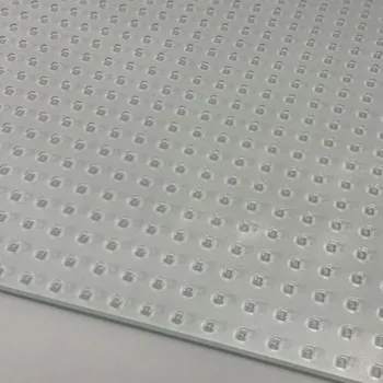 3D tisk Strukturovaná tisková podložka 220 x 220 - sklo s texturou Carre - Tečkovaná textura