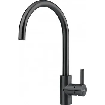 Vodovodní baterie dřezová baterie bez sprchy Franke FC 0044.502 celonerez černá