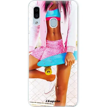 Pouzdro na mobilní telefon Silikonové pouzdro iSaprio - Skate girl 01 - Samsung Galaxy A30