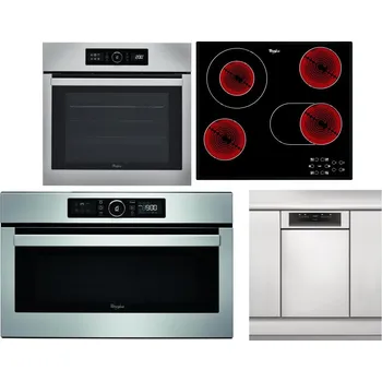 Set domácích spotřebičů WHIRLPOOL ABSOLUTE AKZ9 6230 IX + WHIRLPOOL AKT 8190/BA + WHIRLPOOL ABSOLUTE AMW 730 IX + WHIRLPOOL WSBO 3O34 PF X