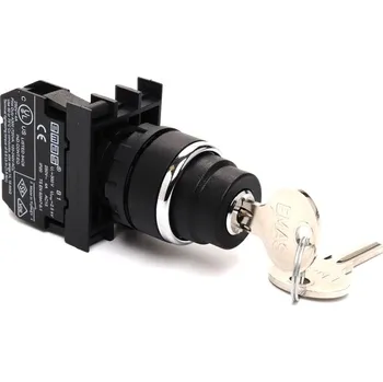 vypínač EMAS Hlavice ovládací B102A30 otočná s klíčem B102A30