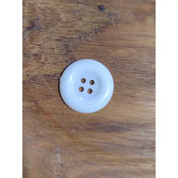 Knoflík Knoflík barevný mix velikost 40", Barva Bílá