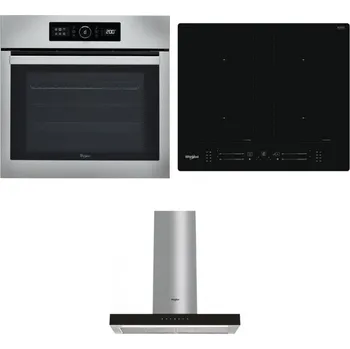 Set domácích spotřebičů WHIRLPOOL ABSOLUTE AKZ9 6230 IX + WHIRLPOOL WL S7260 NE + WHIRLPOOL WHBS 62F LT K