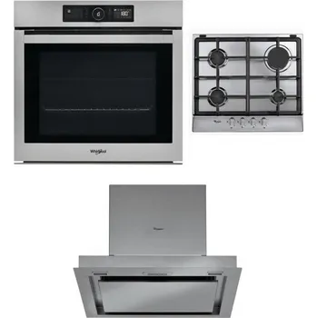 Set domácích spotřebičů WHIRLPOOL AKZ9 9480 IX + WHIRLPOOL AKR 351/IX + WHIRLPOOL AKR 860 IX