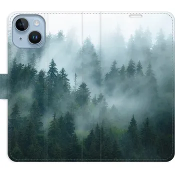 Pouzdro na mobilní telefon Flipové pouzdro iSaprio - Dark Forest - iPhone 14
