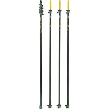 UNGER nLITE Connect Ultra HiMod Carbon - Teleskopická tyč, varianty Délka: 16,86 m