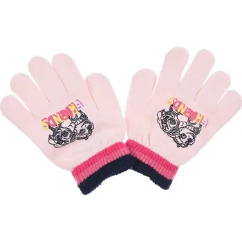 Rukavice Paw Patrol Světle růžové dívčí rukavice Velikost: ONE SIZE