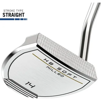 Golfová hůl Cleveland putter HB Soft Milled 14 Single Bend: 35" graphite RH