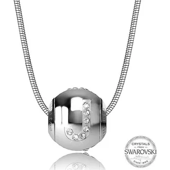 Módní doplněk Levien Ocelový náhrdelník písmeno J CLET-J + 2 měsíce na vrácení zboží