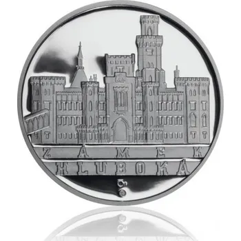 Stříbrná medaile Zámek Hluboká