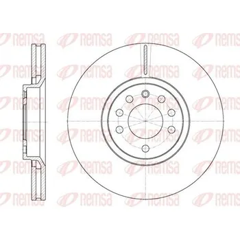 Brzdový kotouč Brzdový kotouč REMSA 6944.10