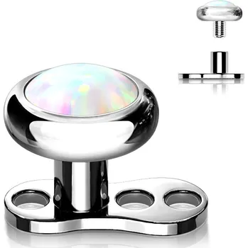 Piercing Šperky4U Kompletní microdermal piercing 1,6 mm - MD037-OP17-04