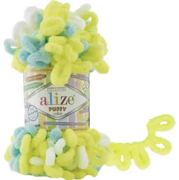 Galanterie Příze Puffy Color 6462