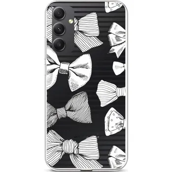 Pouzdro na mobilní telefon Kryt Samsung A34 Mašličky (obal neboli pouzdro na Samsung A34)