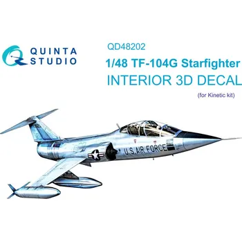 Plastikový model 1/48 TF-104G 3D-Printed&col. Interior (KIN)