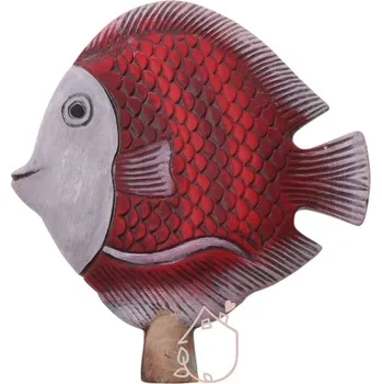 Zahradní dekorace Plotovka ryba Noby z mrazu odolné keramiky, ručně malované