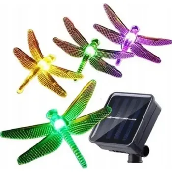 Venkovní osvětlení Solární zahradní osvětlení vážka