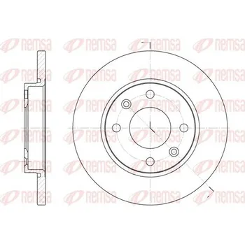 Brzdový kotouč Brzdový kotouč REMSA 6535.00