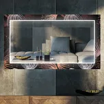 Dekorativní zrcadlo s LED osvětlením do obývacího pokoje - Dandelion