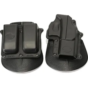 Příslušenství pro sportovní střelbu Set pouzdra Glock 17/19 s pouzdrem na zásobníky 059cgz