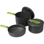 Camp4 Elite sada hrnců 5 ks antracitová/limetková