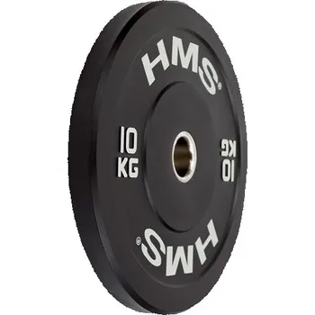 Olympijský kotouč HMS BBR 5 - 25 kg, černý Hmotnost: 10 kg