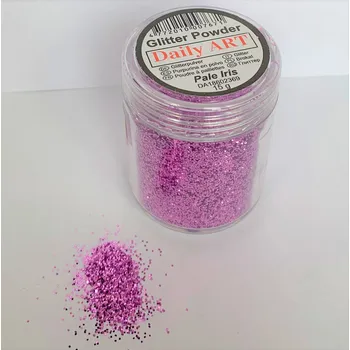 Třpytka na tělo a vlasy Glitry fialové - pale iris 15g