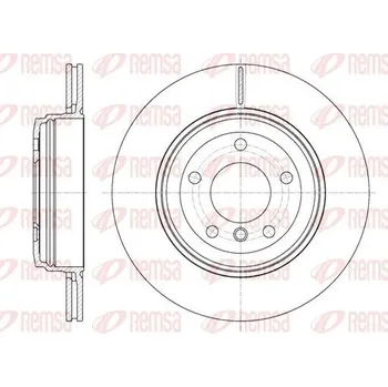 Brzdový kotouč Brzdový kotouč REMSA 6654.10