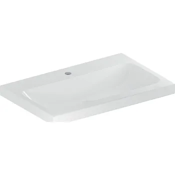 Umyvadlo Geberit iCon Light umyvadlo 75x48 cm, s otvorem pro baterii, bez přepadu, bílá (501.835.00.5)