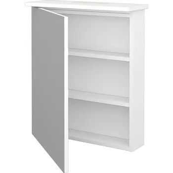 Koupelnový nábytek Dřevojas Jednodveřová galerka SANI GAO 60 - M01 Bílá mat / Levé