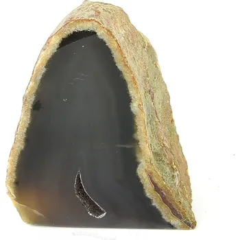 Přírodní kámen Achát geoda s dutinkou (Brazílie) 270g