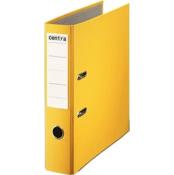 Pořadač pákový Centra A4, 75 mm, žlutý