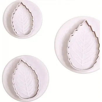 Vykrajovátko Cake Star Vypichovače Leaf II. - listy, 3x